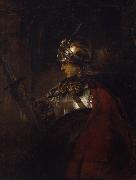 REMBRANDT Harmenszoon van Rijn, A Man in Armour (mk33)